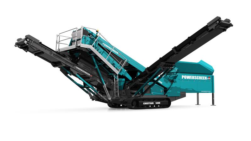 Przesiewacz do piasku i żwiru Powerscreen Chieftain 1400