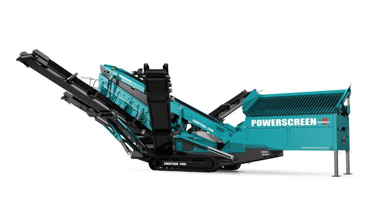 Przesiewacz do żwiru i piasku - Powerscreen Chieftain 1700