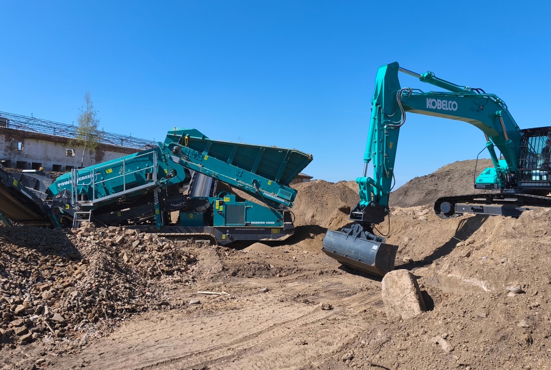 Mobilne kruszarki Powerscreen – przewodnik po najważniejszych modelach w ofercie Powerstone